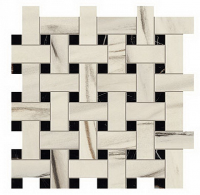 Marvel Bianco F. Basket Weave Matt (30,5x30,5)