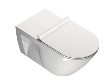 COMMUNITY 70x37/F унитаз подвесной - смыв безободковый водоворотный Swirlflush - глазурь белая глянц ..