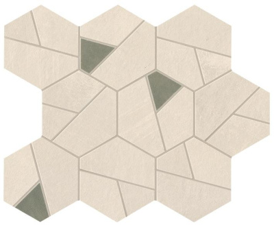 Boost Pro Ivory Mosaico Hex  Olive ..
