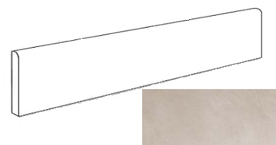 Dwell Pearl Battiscopa Matt (7,2x60)