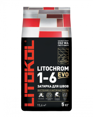 LITOCHROM 1-6 EVO 5 кг LE.200 белый
