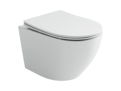 Унитаз подвесной Ceramicanova Uno Rimless белый