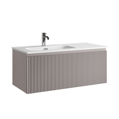Тумба подвесная SANCOS Snob R 995х445х406, c одним ящиком оснащенным доводчиками, Doha Soft , арт.SN