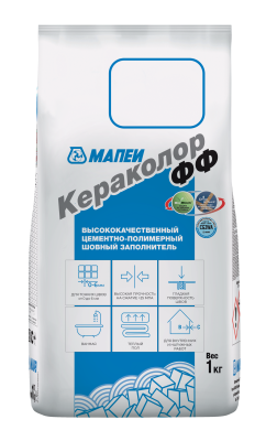 KERACOLOR FF, ТМ MAPEI, цвет №144 Шоколад, (5кг), (Россия), Смесь сухая затирочная класс CG2WA