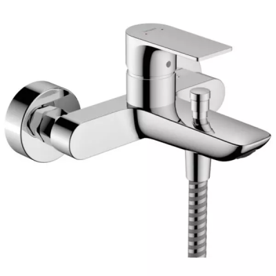 HG Rebris E bath mixer wall moun.chr