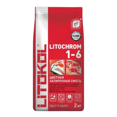 LITOCHROM 1-6 C.60 бежевый/багама 2 kg Al bag (Россия)