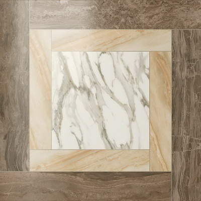 S.M. Cassettone Calacatta Gold Lap / С.М. Кассеттоне Калакатта Голд Лаппато 59 (59X59)