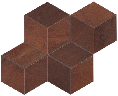 Blaze Corten Mosaico Esagono Matt (30x35)