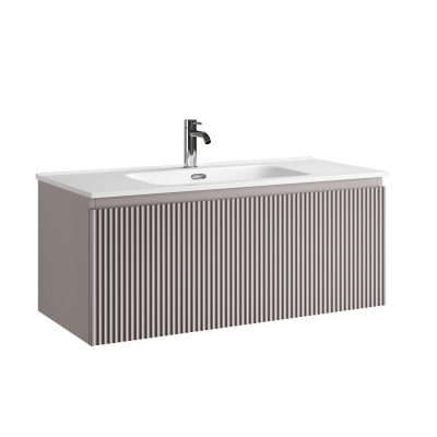 Тумба подвесная SANCOS Snob R 995х445х406, c одним ящиком оснащенным доводчиками, Doha Soft , арт.SN