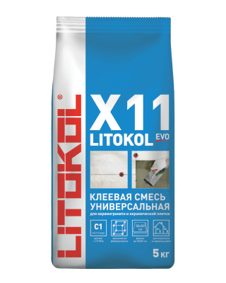 LITOKOL X11 EVO серый (мешок 5 кг)