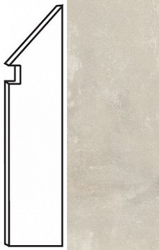 Boost White Battiscopa Sag.Dx (7,2x30) ..