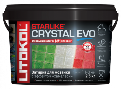 STARLIKE COLOR CRYSTAL EVO S.830 Rosa Kyoto 2,5 кг