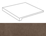 Dwell Brown Leather Scalino Angolare Sx (33x33)