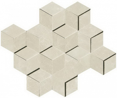Marvel Imperial White Mosaico 3D (30,5x26,4)
