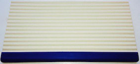 12.5x25 Pool RAL 5002 Cobalt Blue Pool Edge Matt 8mm