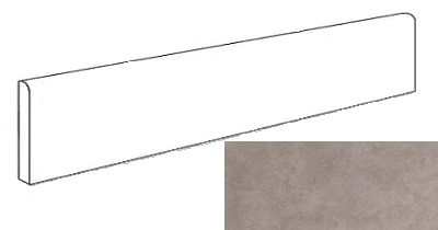Dwell Gray Battiscopa Matt (7,2x60)
