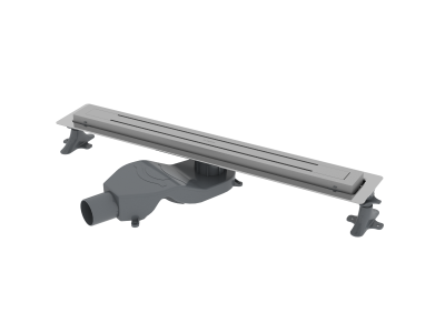 Душевой лоток Premium Trendy 80см, нерж.сталь GUN METAL