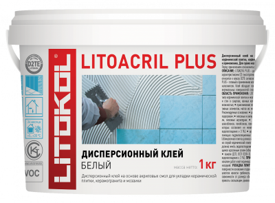LITOACRIL PLUS клеевая смесь 1kg