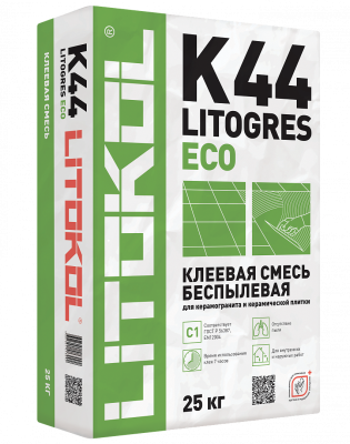 LITOGRES K44 ECO серый (мешок 25 кг)