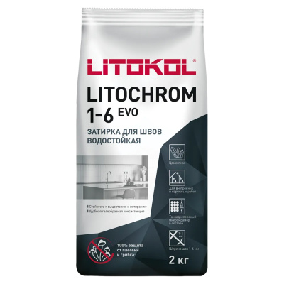 LITOCHROM 1-6 EVO LE.385 нефрит 2 кг