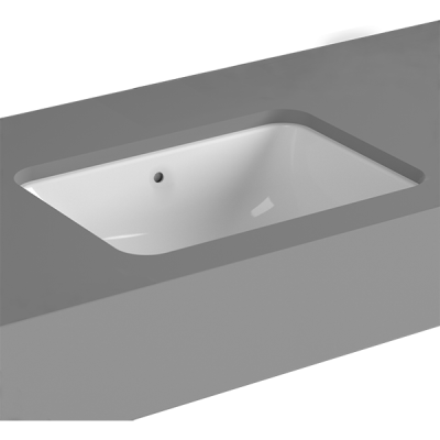 S20 Раковина встраиваемая снизу 43, цвет белый ..