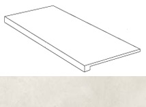 Dwell Off-White Scalino 33x60