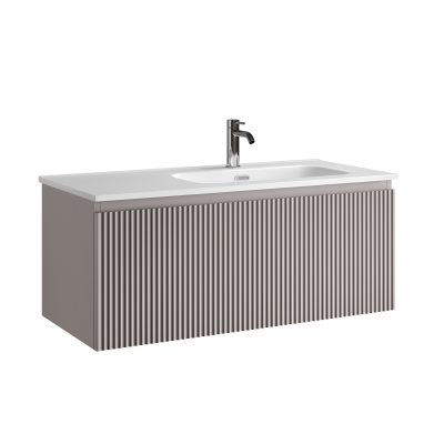 Тумба подвесная SANCOS Snob R 995х445х406, c одним ящиком оснащенным доводчиками, Doha Soft , арт.SN