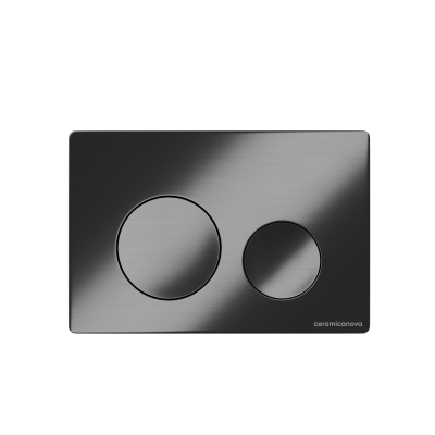 Кнопка смыва Balance, клавиши Circle, цвет вороненая сталь, арт. CN12-001GG