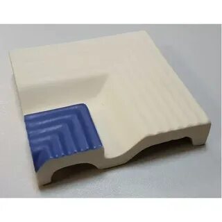 12.5x12.5 Pool RAL 5002 Cobalt Blue Pool Edge With Finger Grip Internal Corner Matt