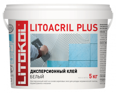 LITOACRIL PLUS клеевая смесь 5kg box