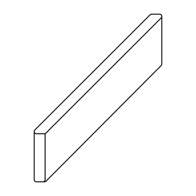 ПОРТОФИНО СЕРЫЙ 7,2X45 ПЛИНТУС