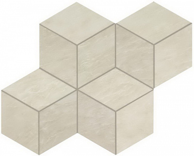 Marvel Imperial White Mos. Esagono Lapp. (30x35)