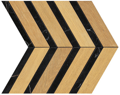 Heartwood Malt Marble Chevron 29,4x28,7 ..