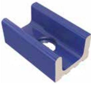 15x25x10x10  Pool RAL 5002 Cobalt Blue Low Water Level Overflow Narrow Channel With Outlet Glossy